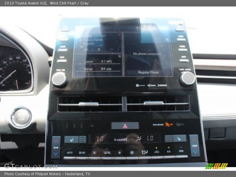 Wind Chill Pearl / Gray 2019 Toyota Avalon XLE