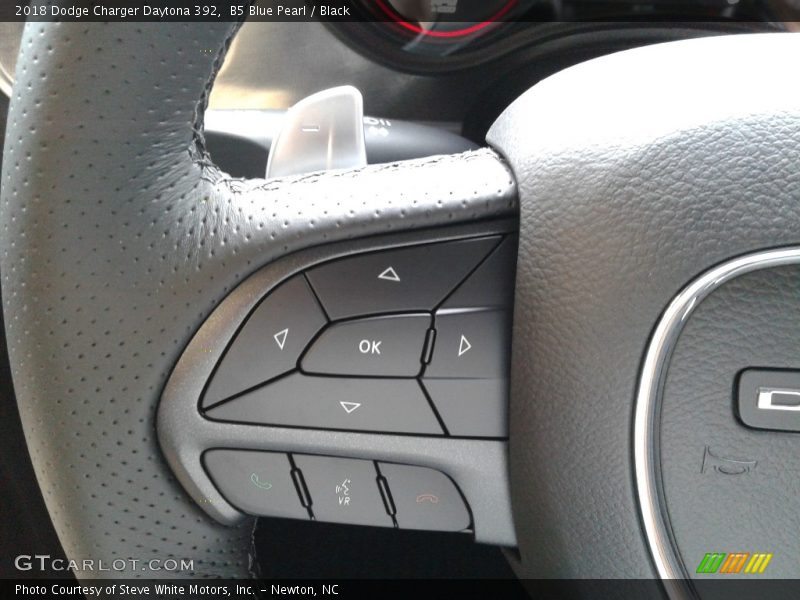 B5 Blue Pearl / Black 2018 Dodge Charger Daytona 392