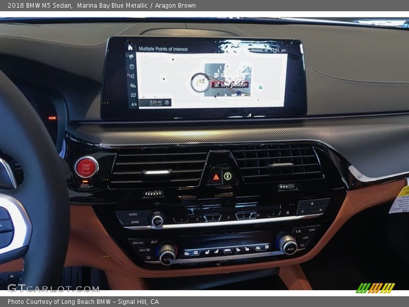 Controls of 2018 M5 Sedan