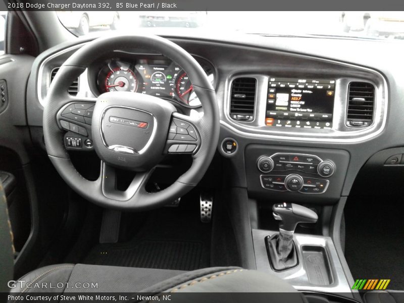 B5 Blue Pearl / Black 2018 Dodge Charger Daytona 392