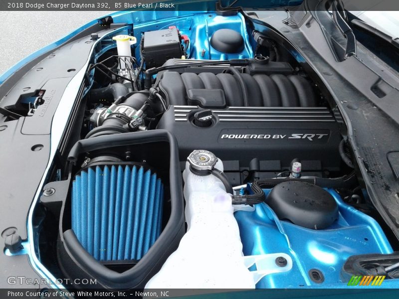 B5 Blue Pearl / Black 2018 Dodge Charger Daytona 392