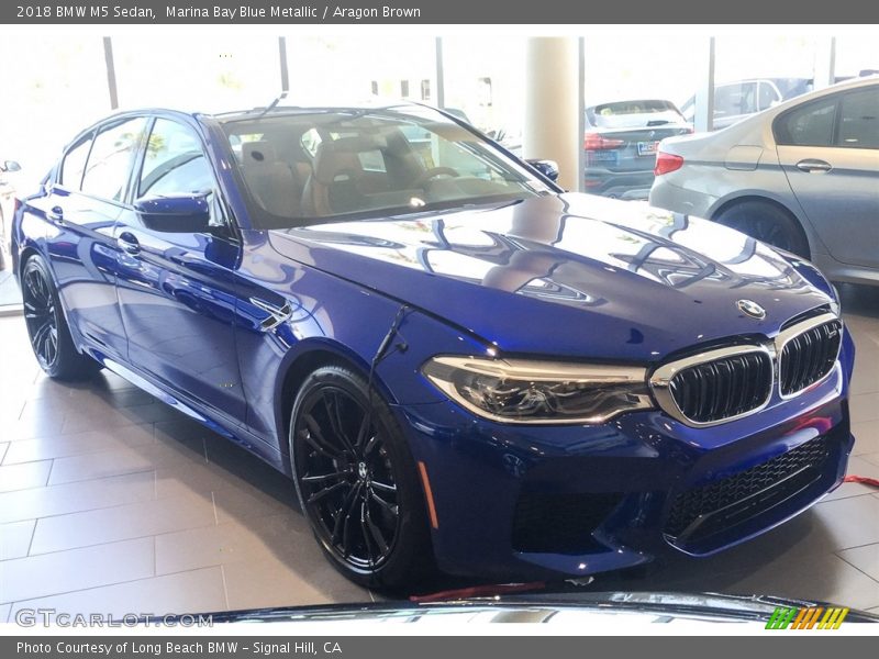 Front 3/4 View of 2018 M5 Sedan