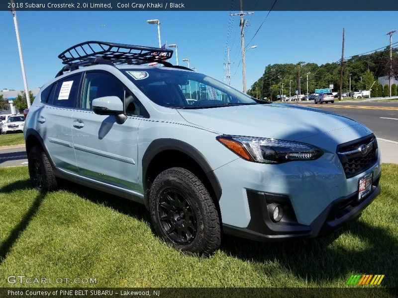 Cool Gray Khaki / Black 2018 Subaru Crosstrek 2.0i Limited