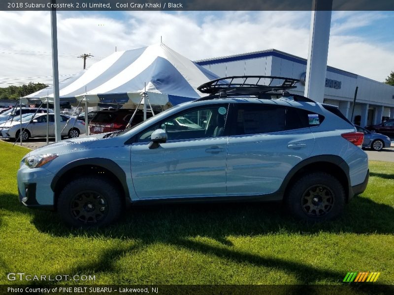 Cool Gray Khaki / Black 2018 Subaru Crosstrek 2.0i Limited