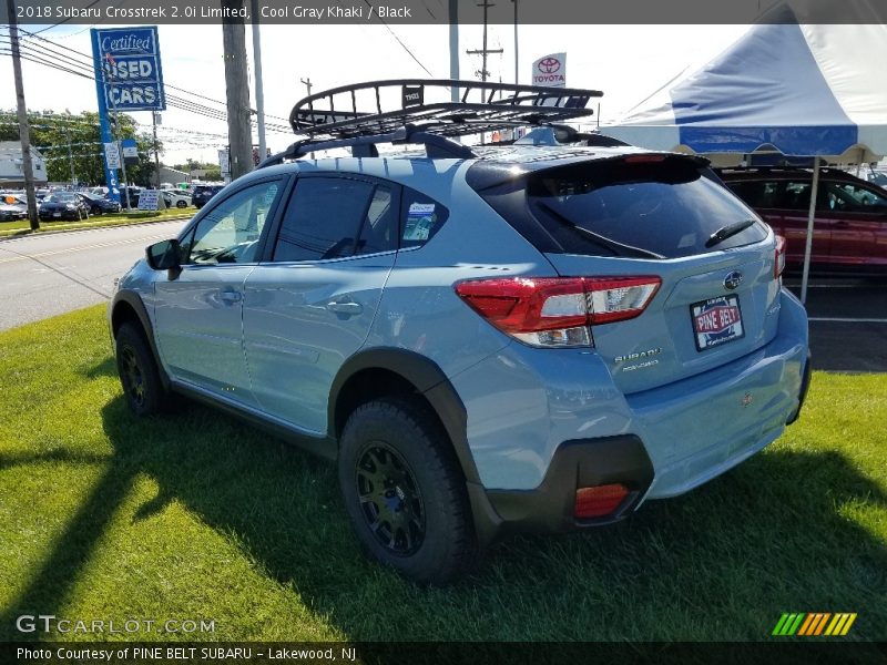 Cool Gray Khaki / Black 2018 Subaru Crosstrek 2.0i Limited