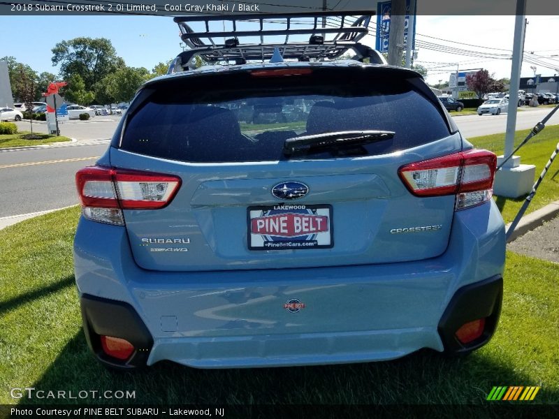 Cool Gray Khaki / Black 2018 Subaru Crosstrek 2.0i Limited