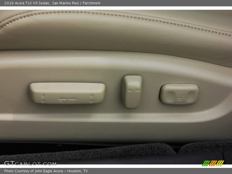 San Marino Red / Parchment 2019 Acura TLX V6 Sedan