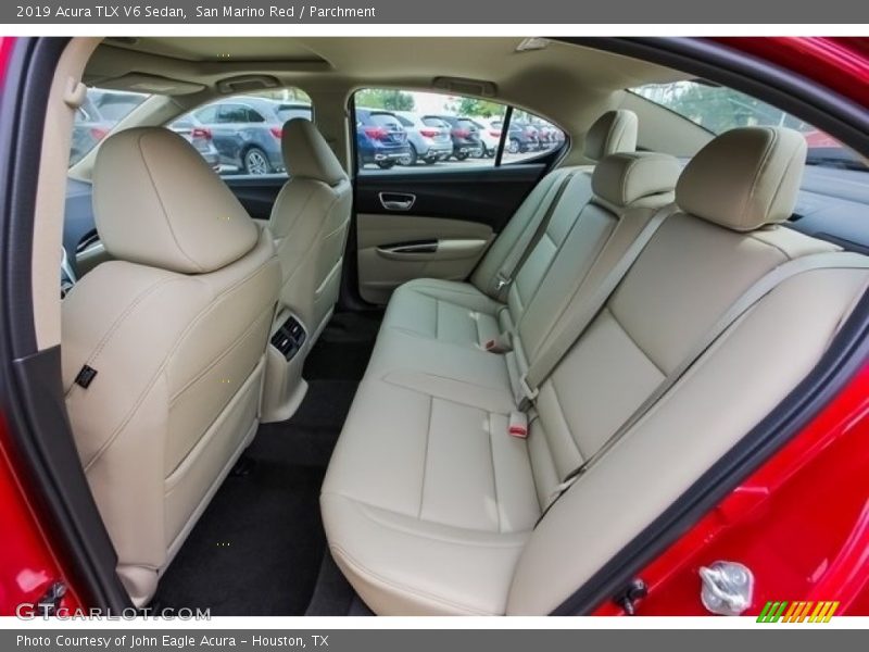 San Marino Red / Parchment 2019 Acura TLX V6 Sedan