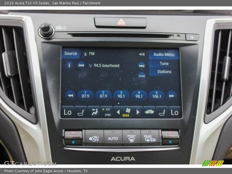 San Marino Red / Parchment 2019 Acura TLX V6 Sedan