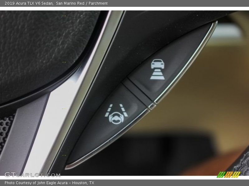 San Marino Red / Parchment 2019 Acura TLX V6 Sedan