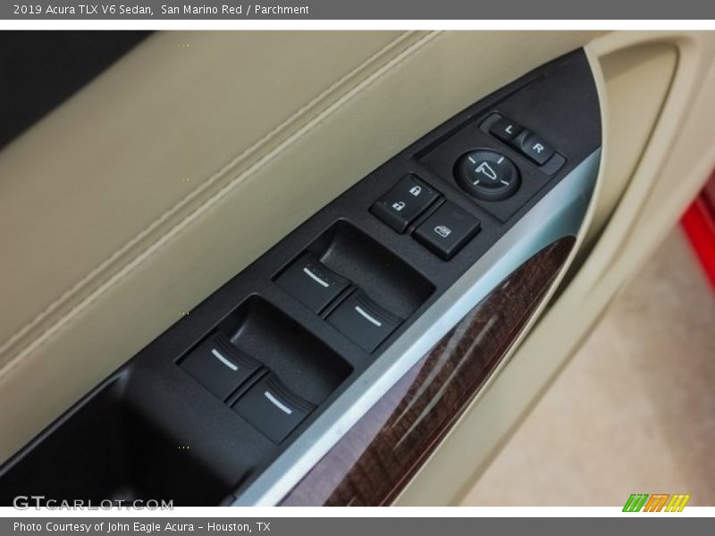 San Marino Red / Parchment 2019 Acura TLX V6 Sedan