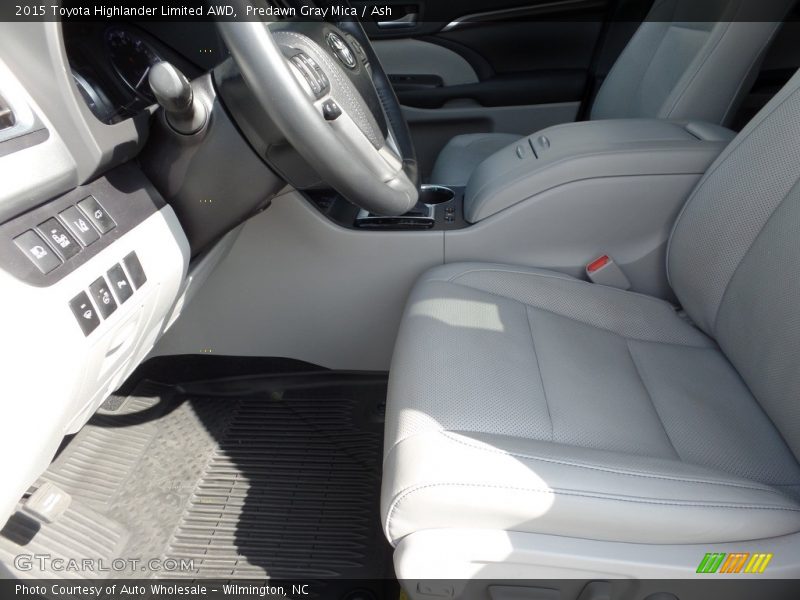 Predawn Gray Mica / Ash 2015 Toyota Highlander Limited AWD