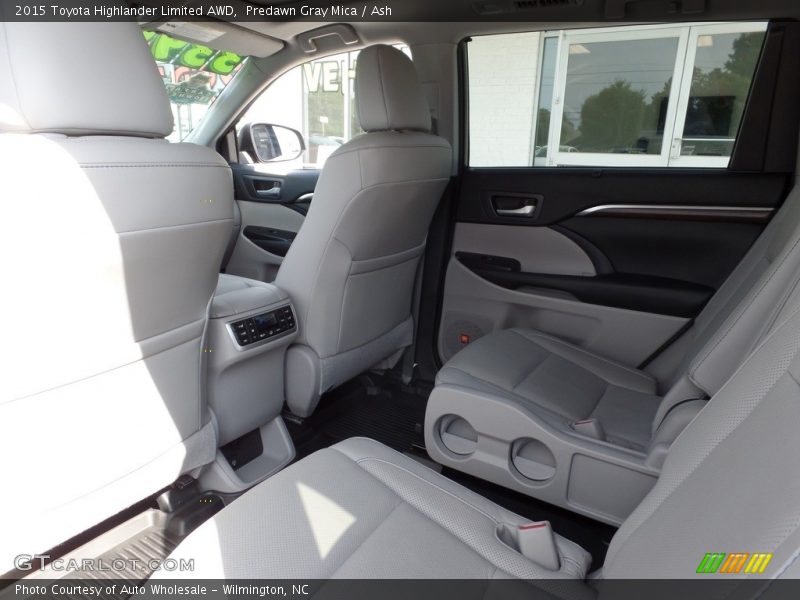 Predawn Gray Mica / Ash 2015 Toyota Highlander Limited AWD