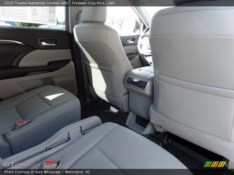 Predawn Gray Mica / Ash 2015 Toyota Highlander Limited AWD