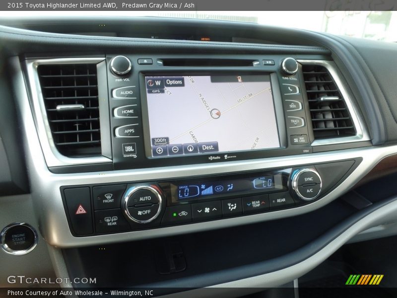 Predawn Gray Mica / Ash 2015 Toyota Highlander Limited AWD