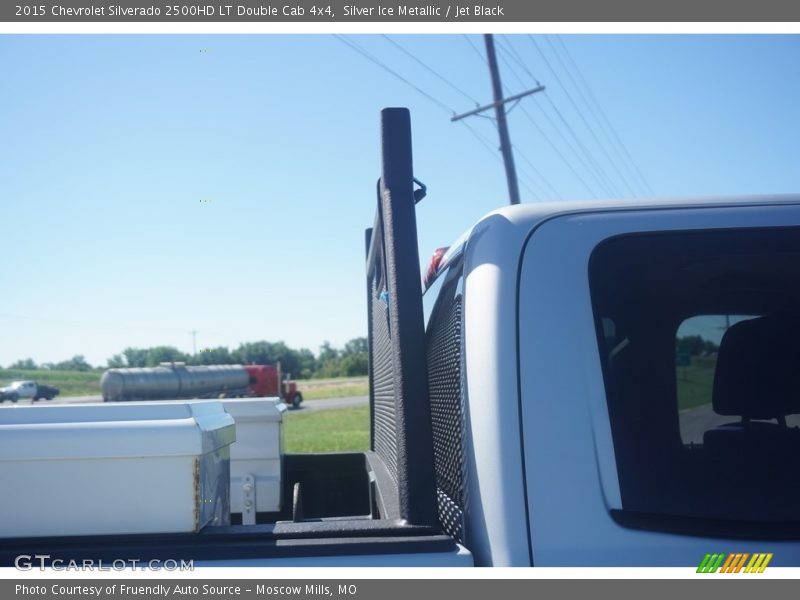 Silver Ice Metallic / Jet Black 2015 Chevrolet Silverado 2500HD LT Double Cab 4x4