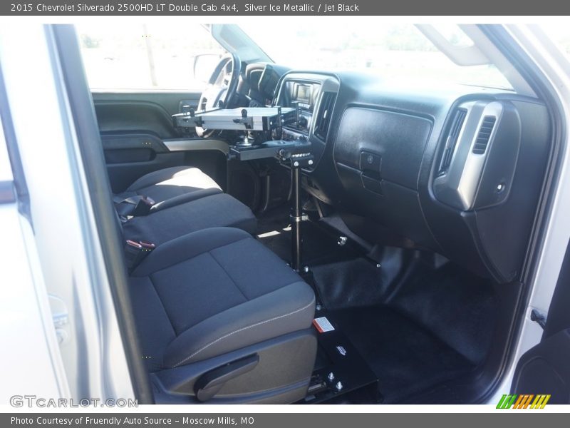 Silver Ice Metallic / Jet Black 2015 Chevrolet Silverado 2500HD LT Double Cab 4x4