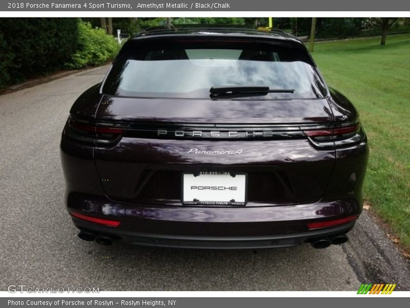 Amethyst Metallic / Black/Chalk 2018 Porsche Panamera 4 Sport Turismo