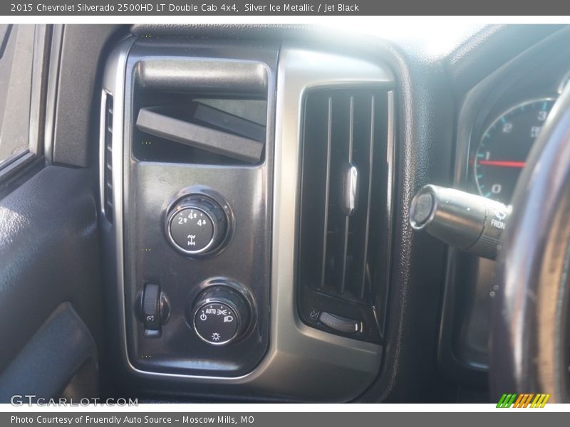 Silver Ice Metallic / Jet Black 2015 Chevrolet Silverado 2500HD LT Double Cab 4x4