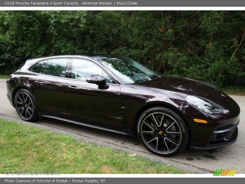 Front 3/4 View of 2018 Panamera 4 Sport Turismo