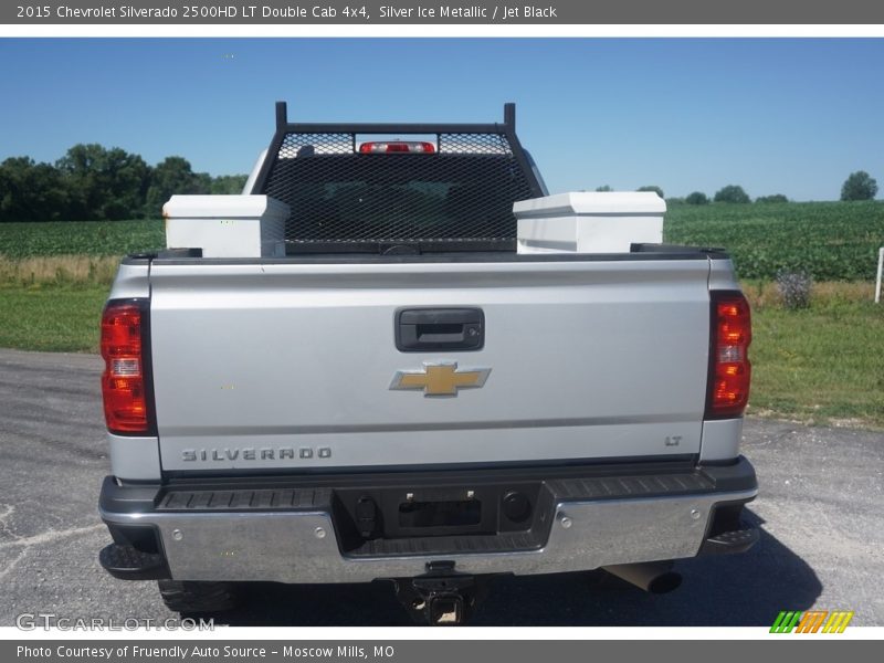 Silver Ice Metallic / Jet Black 2015 Chevrolet Silverado 2500HD LT Double Cab 4x4