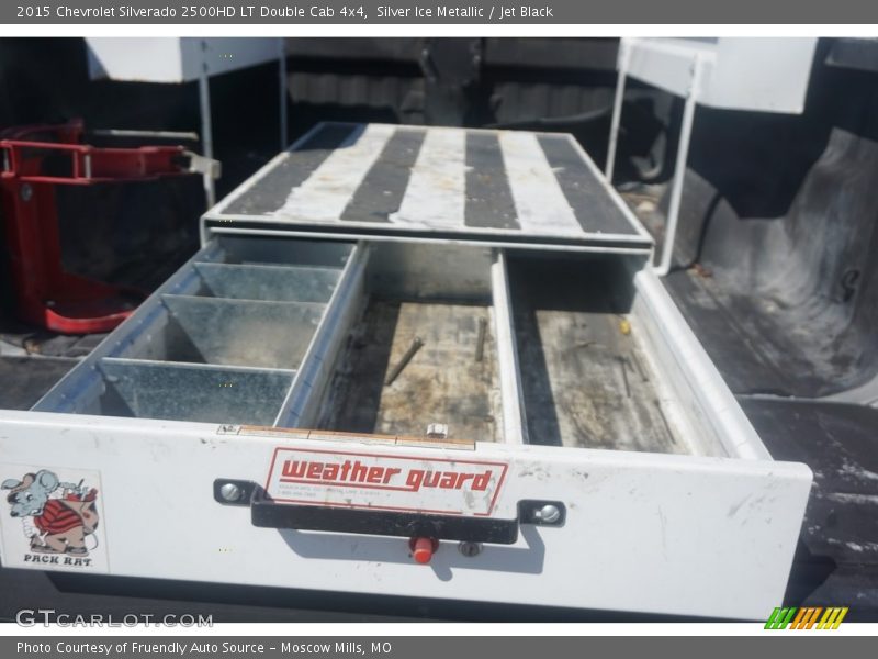 Silver Ice Metallic / Jet Black 2015 Chevrolet Silverado 2500HD LT Double Cab 4x4