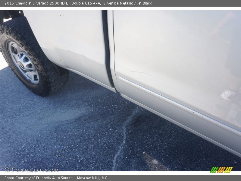 Silver Ice Metallic / Jet Black 2015 Chevrolet Silverado 2500HD LT Double Cab 4x4
