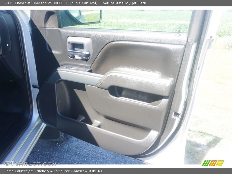Silver Ice Metallic / Jet Black 2015 Chevrolet Silverado 2500HD LT Double Cab 4x4