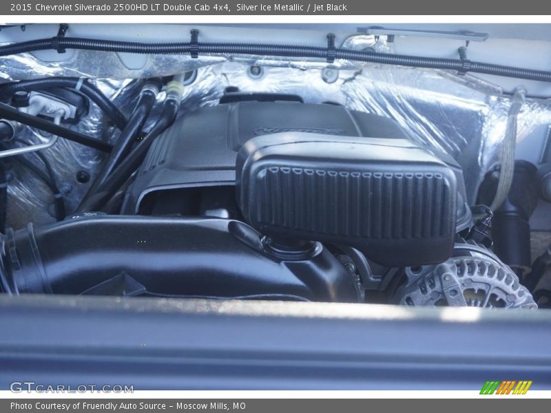 Silver Ice Metallic / Jet Black 2015 Chevrolet Silverado 2500HD LT Double Cab 4x4