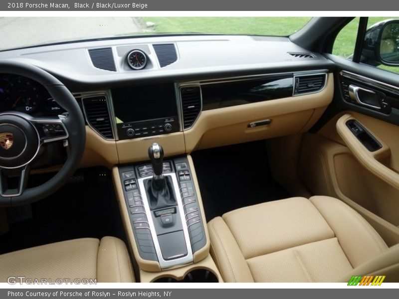 Black / Black/Luxor Beige 2018 Porsche Macan