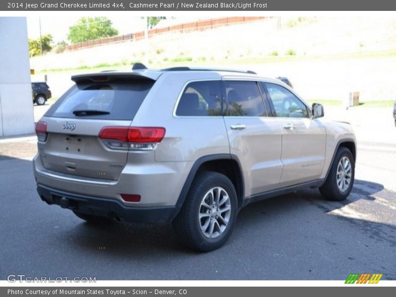 Cashmere Pearl / New Zealand Black/Light Frost 2014 Jeep Grand Cherokee Limited 4x4