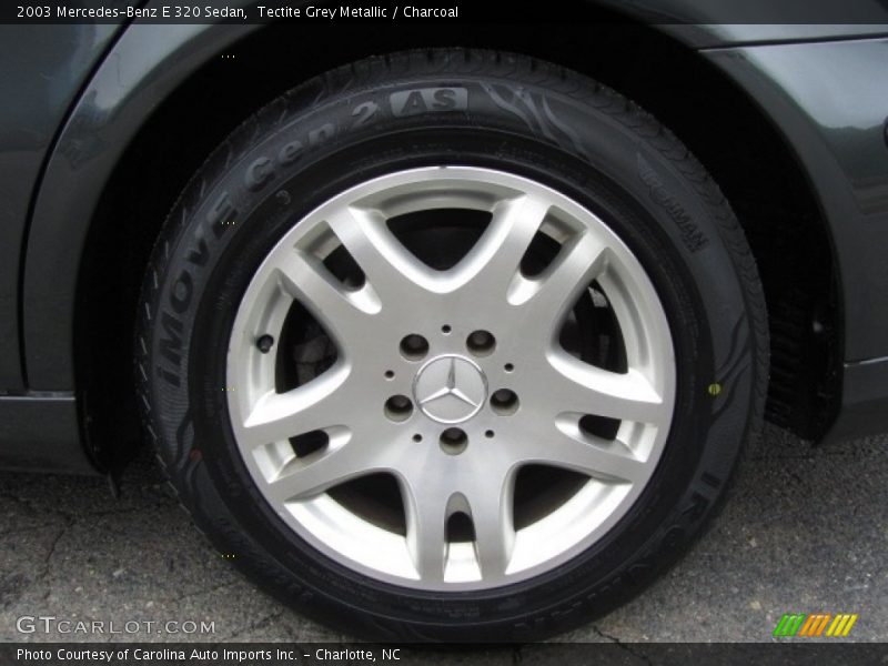 Tectite Grey Metallic / Charcoal 2003 Mercedes-Benz E 320 Sedan