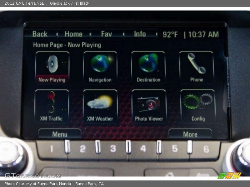 Onyx Black / Jet Black 2012 GMC Terrain SLT