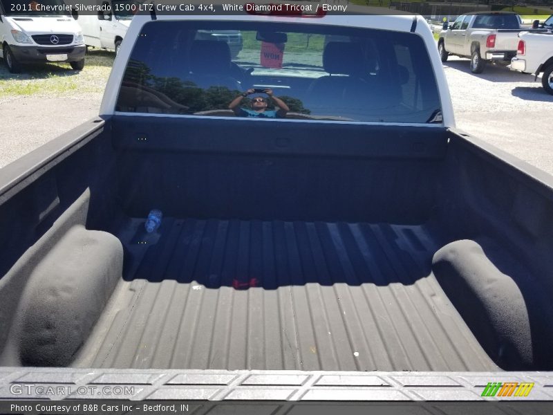 White Diamond Tricoat / Ebony 2011 Chevrolet Silverado 1500 LTZ Crew Cab 4x4
