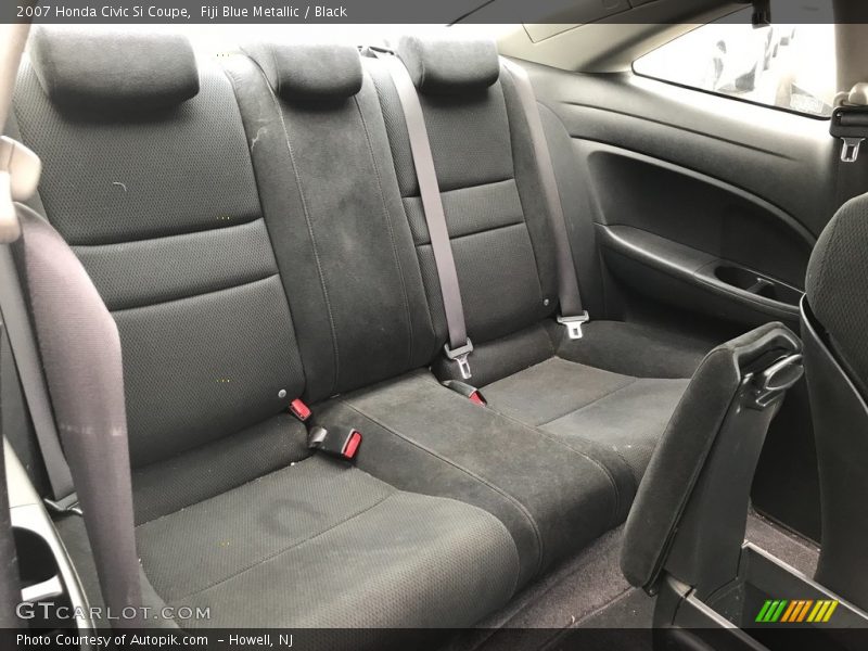 Fiji Blue Metallic / Black 2007 Honda Civic Si Coupe