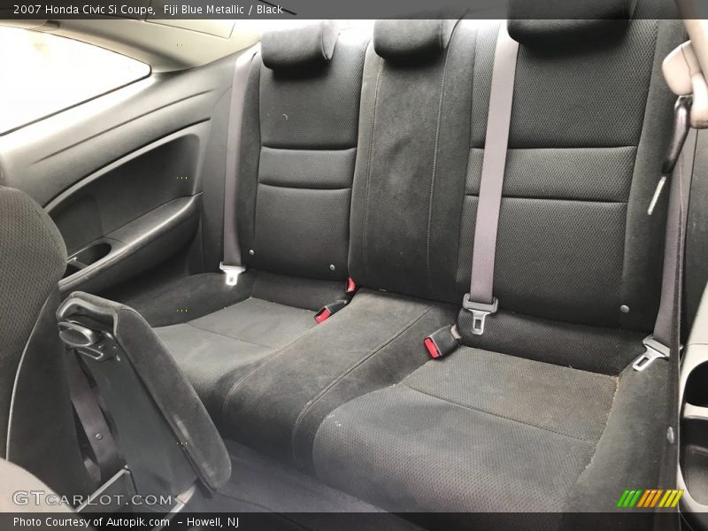 Fiji Blue Metallic / Black 2007 Honda Civic Si Coupe