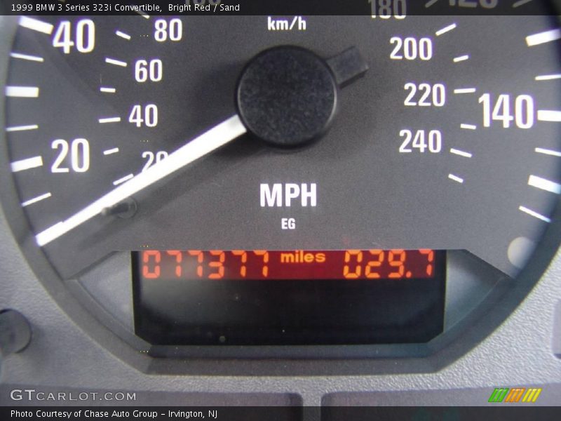 Bright Red / Sand 1999 BMW 3 Series 323i Convertible