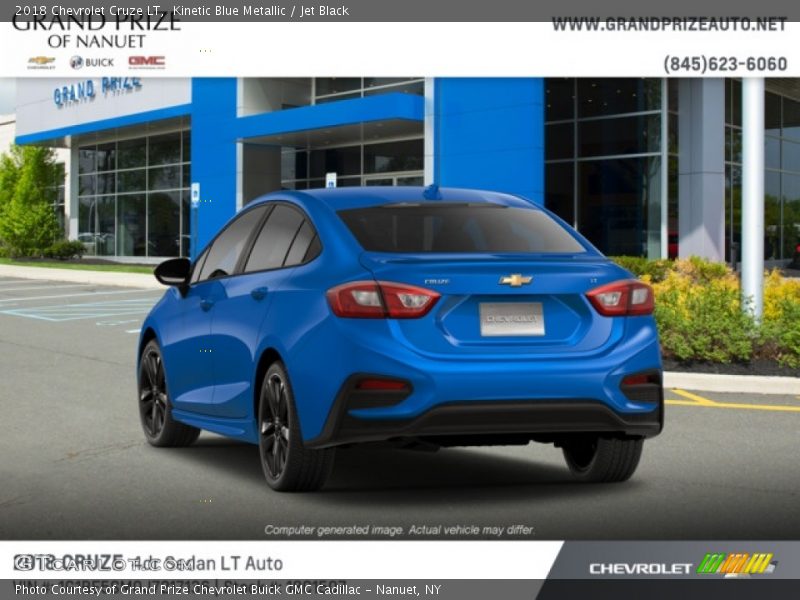 Kinetic Blue Metallic / Jet Black 2018 Chevrolet Cruze LT