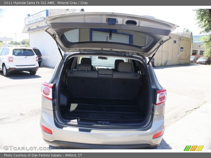 Mineral Gray / Gray 2011 Hyundai Santa Fe GLS AWD
