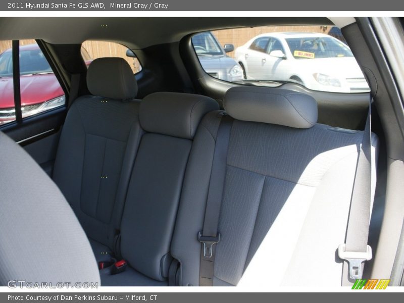 Mineral Gray / Gray 2011 Hyundai Santa Fe GLS AWD
