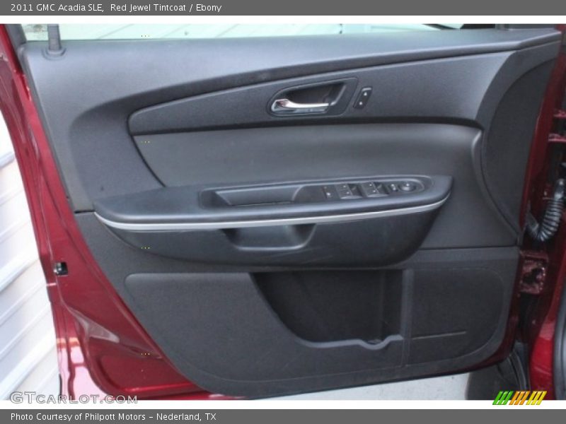 Red Jewel Tintcoat / Ebony 2011 GMC Acadia SLE