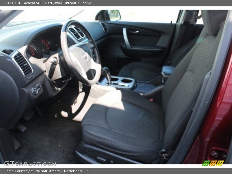 Red Jewel Tintcoat / Ebony 2011 GMC Acadia SLE