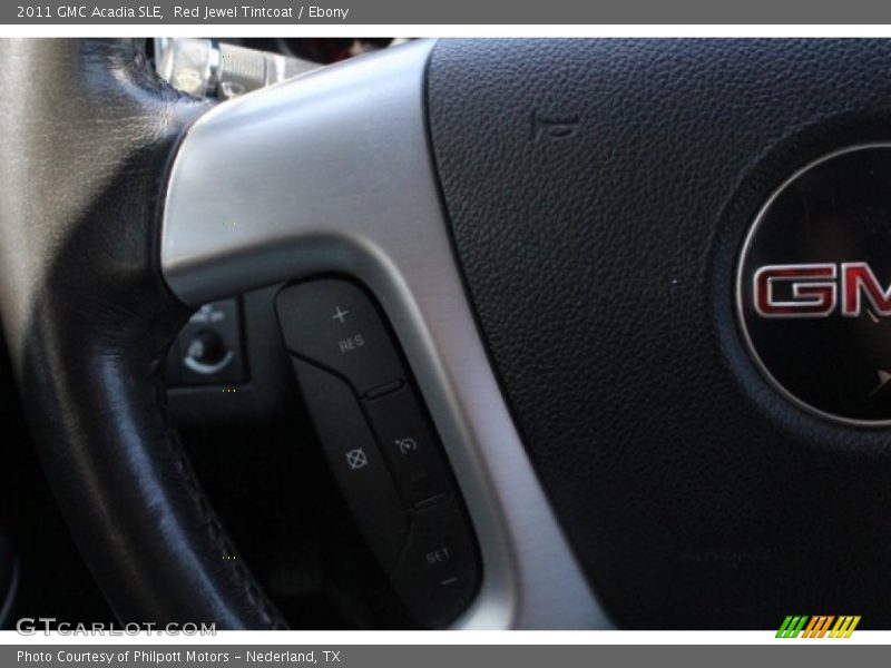Red Jewel Tintcoat / Ebony 2011 GMC Acadia SLE
