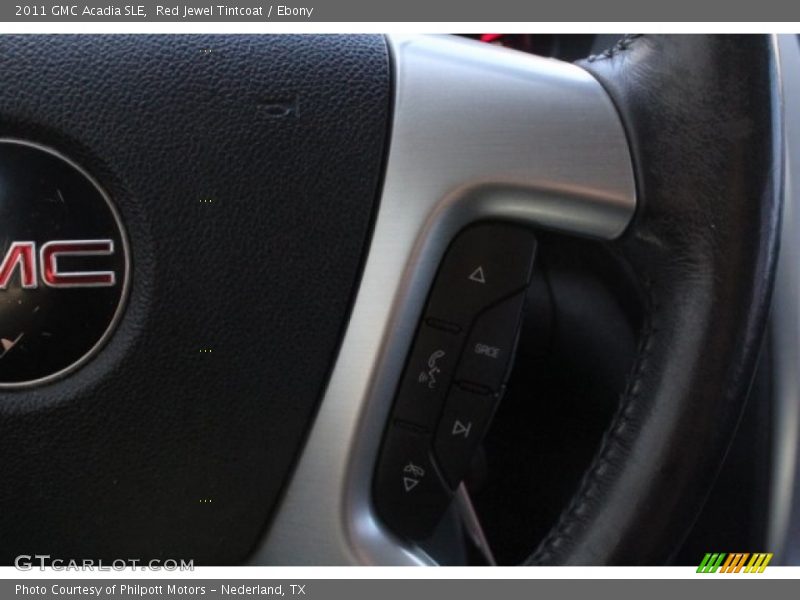 Red Jewel Tintcoat / Ebony 2011 GMC Acadia SLE