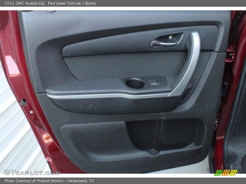 Red Jewel Tintcoat / Ebony 2011 GMC Acadia SLE