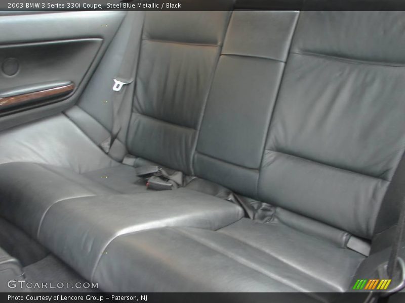 Steel Blue Metallic / Black 2003 BMW 3 Series 330i Coupe