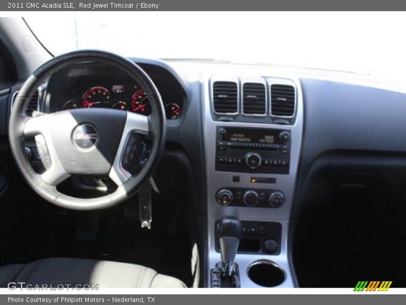 Red Jewel Tintcoat / Ebony 2011 GMC Acadia SLE