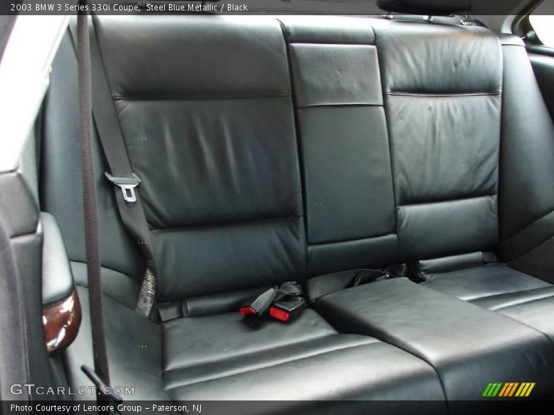 Steel Blue Metallic / Black 2003 BMW 3 Series 330i Coupe