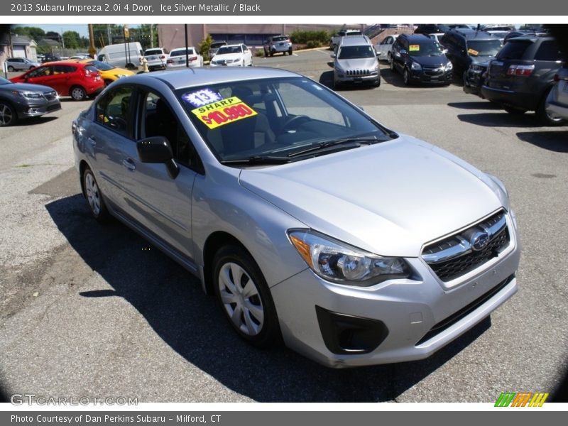 Ice Silver Metallic / Black 2013 Subaru Impreza 2.0i 4 Door