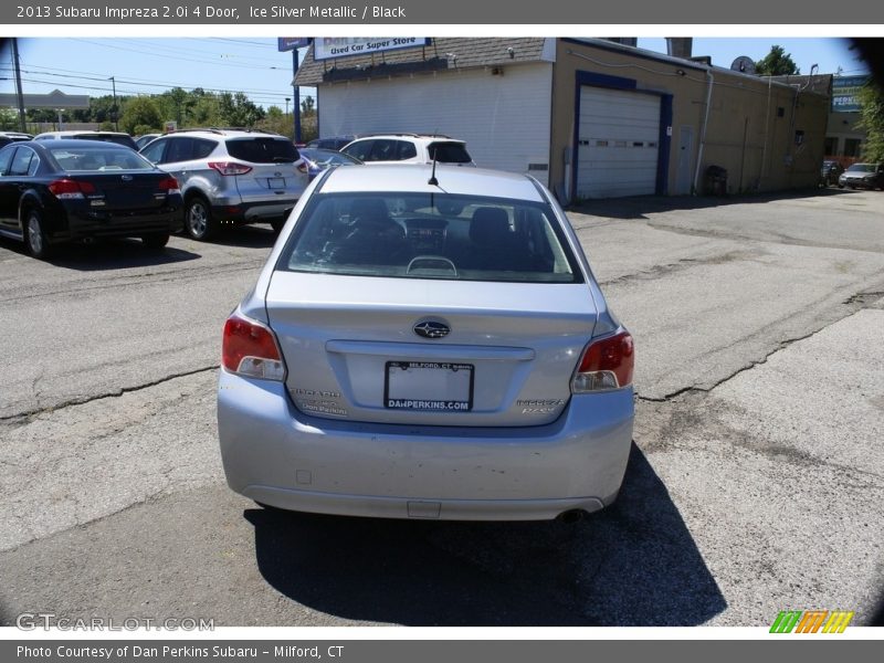 Ice Silver Metallic / Black 2013 Subaru Impreza 2.0i 4 Door